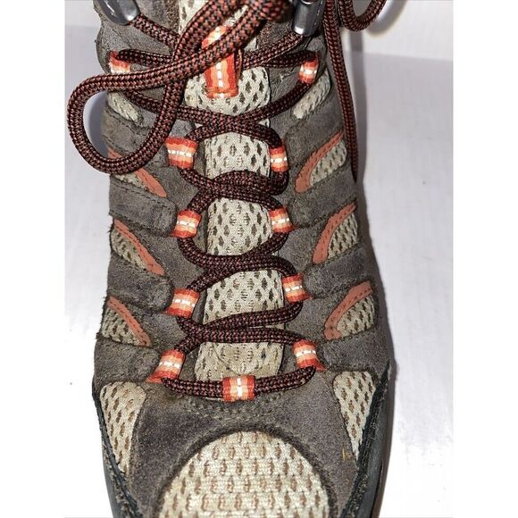 Merrell Moab Bungee Cord Women’s J88790 Brown Ankle Hiking Boots Size 8.5 trail - Picture 11 of 12